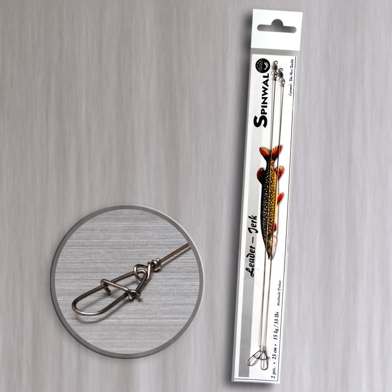 Spinwal przypony jerkowe 2szt. - 25cm/15kg