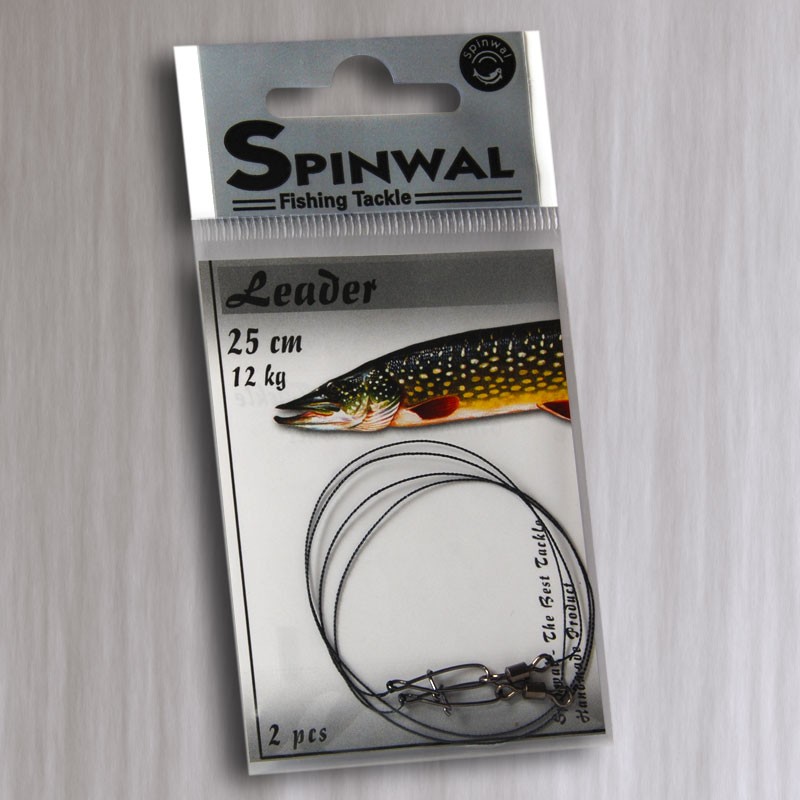 Spinwal przypony wolframowe do paprocha 2 szt. - 15cm/2kg