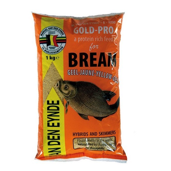 Marcel Van Den Eynde zanęta Gold Pro Bream 1kg - Czarna
