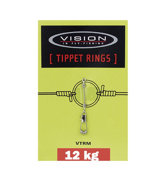 Vision pierścienie przyponowe Tippet Rings Small 10szt. - 12kg