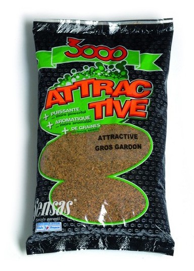 Sensas zanęta 3000 1kg - Attractive Gros Gardons 