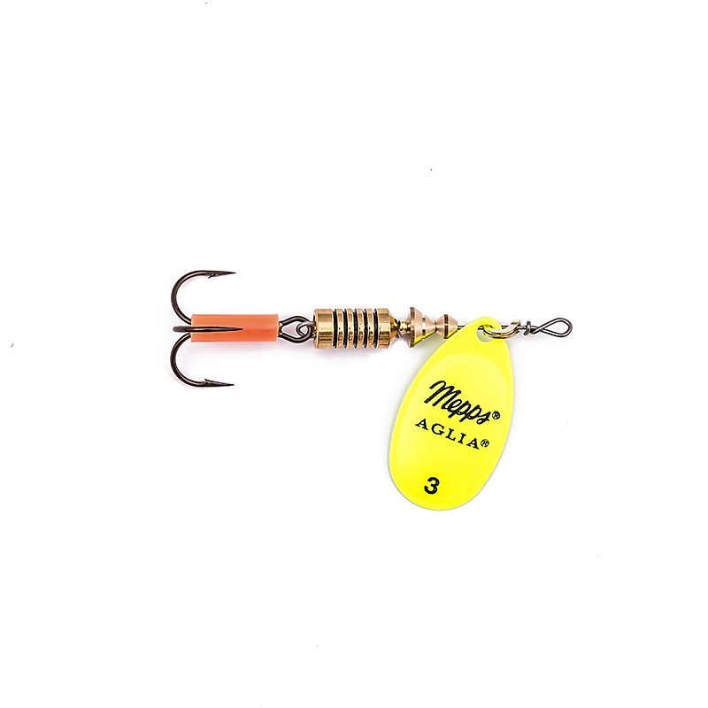 Mepps błystka obrotowa Aglia Fluo - Chartreuse- #0