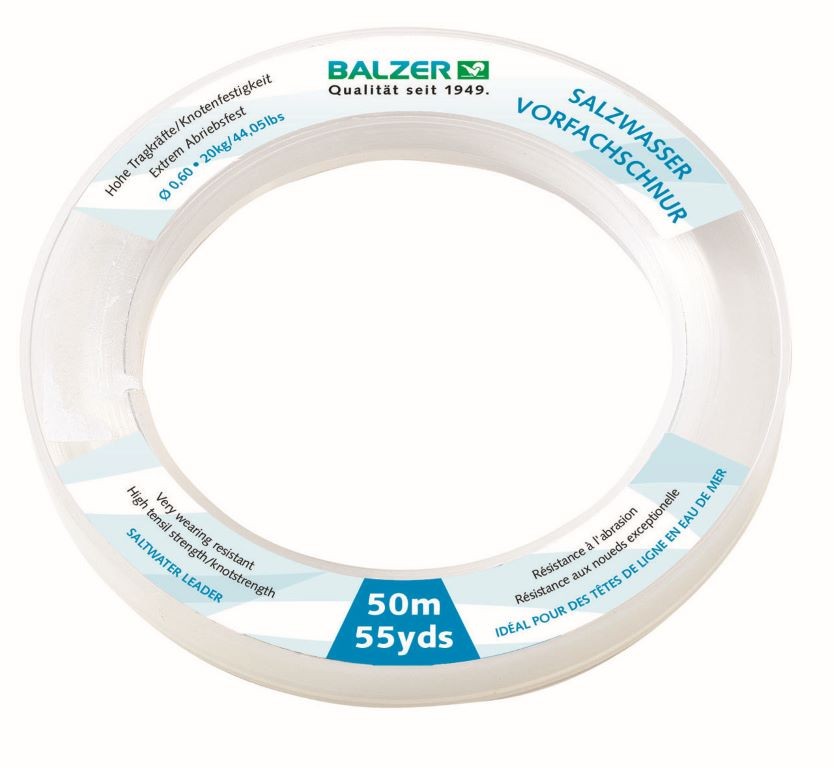 Balzer materiał przyponowy Saltwater Leader Line 50m - 0,40mm/12,5kg