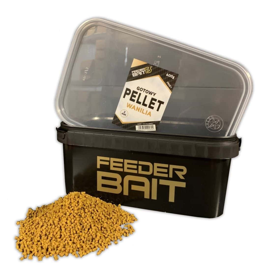 Feeder Bait pellet gotowy 600g - 2mm - Wanilia