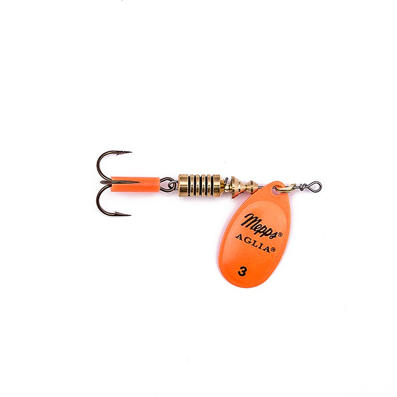 Mepps błystka obrotowa Aglia Fluo - Orange - #4