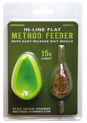 Drennan koszyk In-Line Flat Method Feeder Set Small - 25g