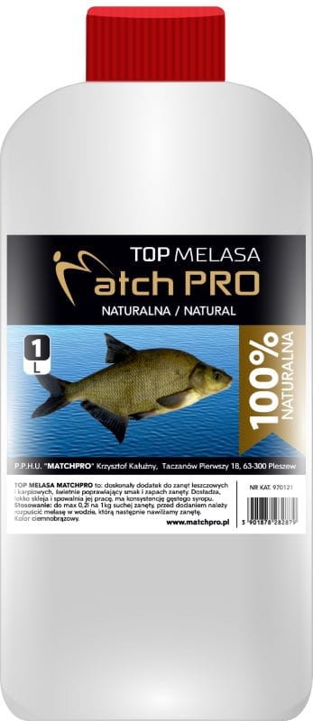 MatchPro melasa Top 1000ml - Naturalna