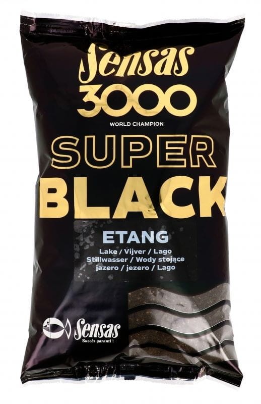 Sensas zanęta 3000 1kg - Super Black Etang