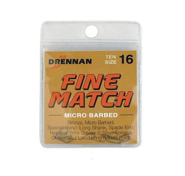 Drennan haczyki Fine Match 10szt. - #20