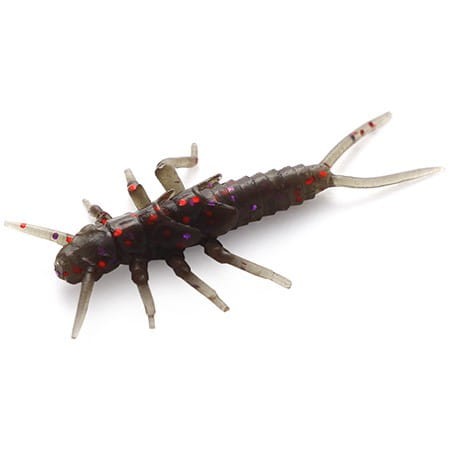 Fishup przynęta Stonefly - #050-Green Pumpkin Brown Red &amp; Purple.jpg