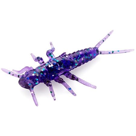 Fishup przynęta gumowa Stonefly 0,75" - #060-Dark Violet/Peacock Silver