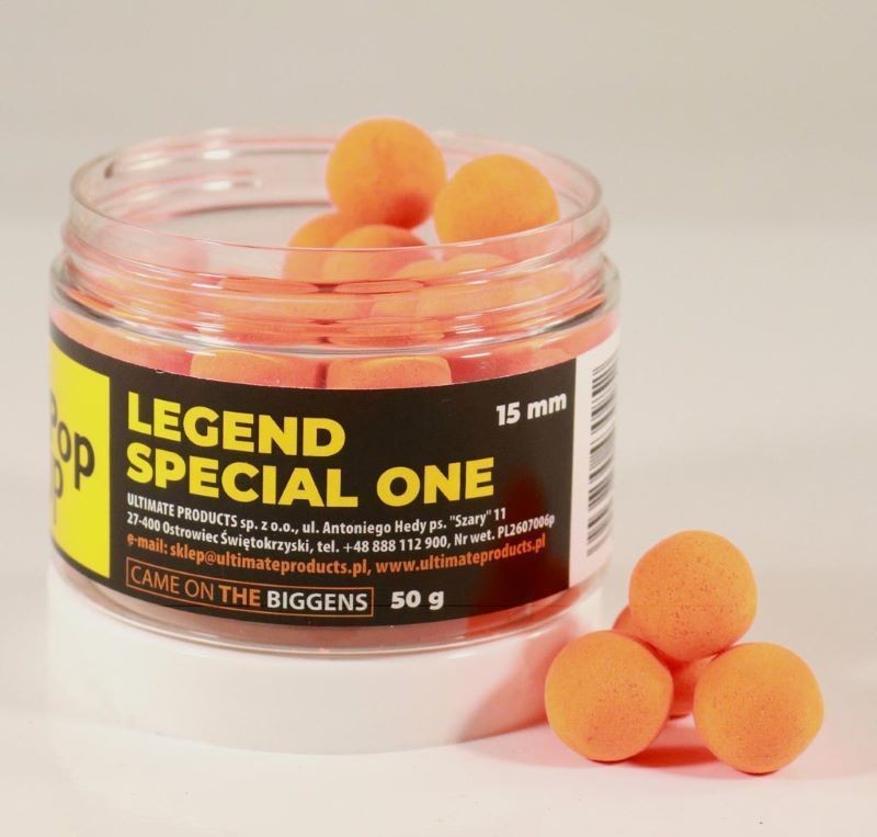 Ultimate kulki pop-up 50g - 15mm - Legend Special One + dip