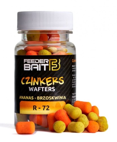 Feeder baits wafters Czinkers R-72 brzoskwinia ananas.jpg