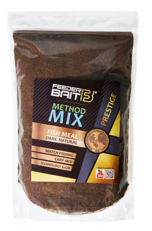Feeder Bait method mix Prestige 800g -  Fish Meal Dark Natural