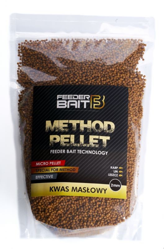 Feeder Bait pellet 800g - 2mm - Kwas Masłowy 