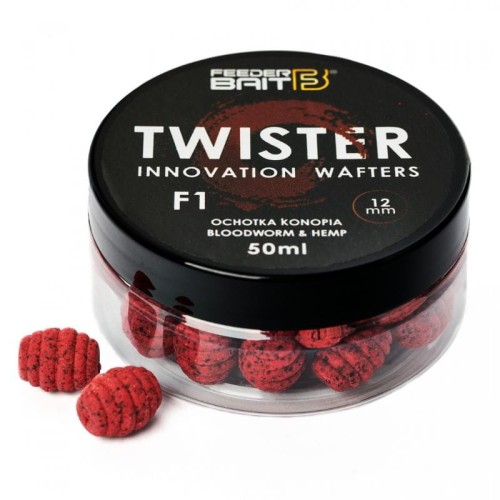 Feeder Baits przyneta Twister Wafter F1 Ochotka Konopia 12mm 70ml.jpg
