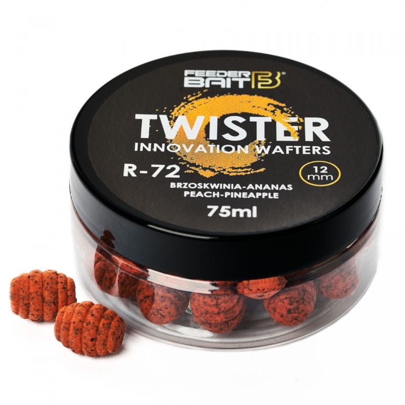 Feeder Bait kulki Twister Wafter R72-Brzoskwinia/Ananas 75ml - 12mm