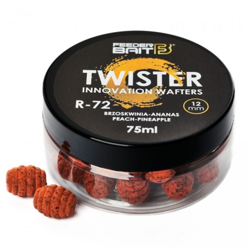 Feeder Baits przyneta Twister Wafter R72 Ananas Brzoskwinia 12mm 70ml.jpg