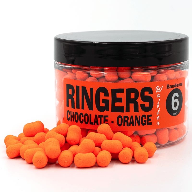 Ringers dumbellsy Wafters - Orange Chocolate - 6mm
