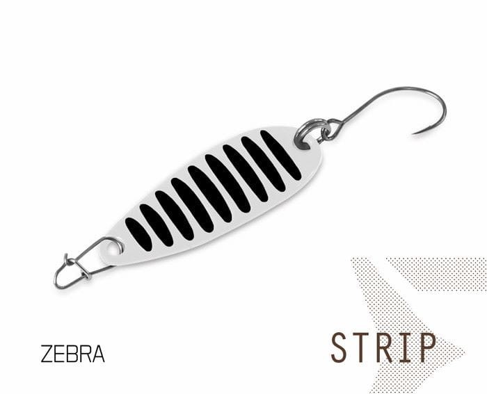Delphin błystka wahadłowa STRIP 2g - Zebra