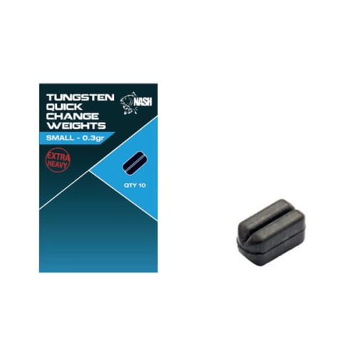 Nash obciążenie Tungsten Quick Change Weights Small wedkarskie centrum krokodyl.jpg