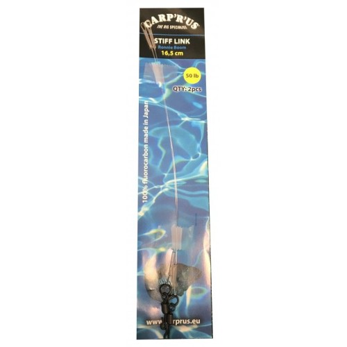 Carp'R'Us  element do ronnie riga Stiff Link Ronnie Boom 50lb 16,5cm (2szt) wedkarskie centrum krokodyl.jpg
