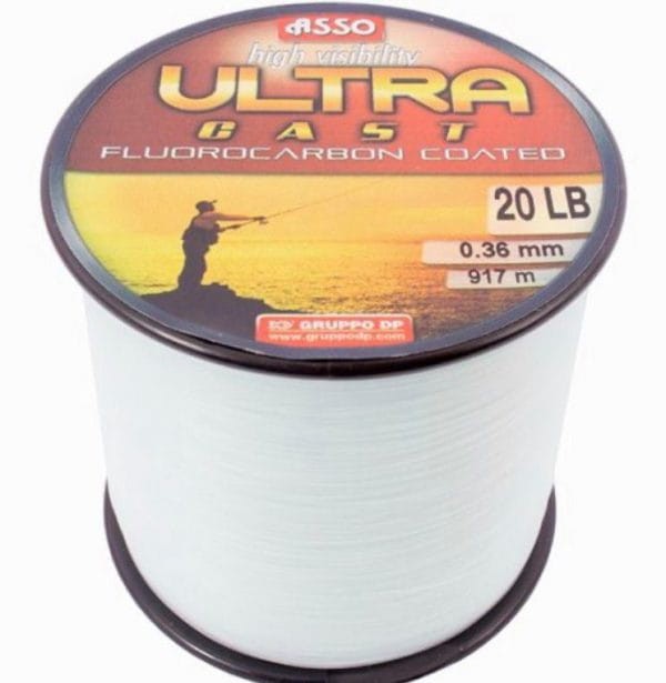 Asso Żyłka Karpiowa Ultra Cast 0.30mm 1000m biała
