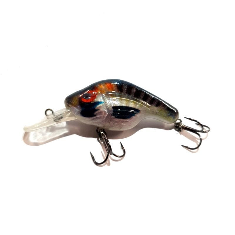 Fishtank wobler Omega FL - 4,7cm/5,4g - White & Stripes