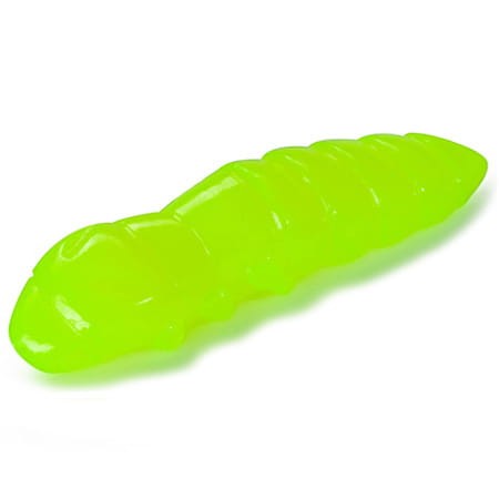 Fishup przynęta gumowa Pupa 1,5" - #111-Hot Chartreuse - aromat serowy