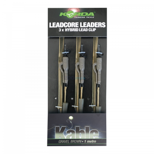 Korda gotowy zestaw Leadcore Hybrid Lead Clip WeedSilt 3 sztuki wedkarski sklep krokodyl.jpg
