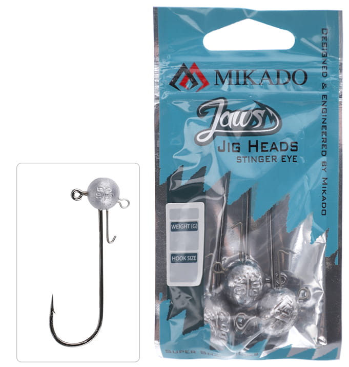 Mikado Główka Jaws Stinger Eye 10/0 10g 3 sztuki  