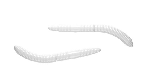 Libra Lures przynęta Fatty D'Worm - 001 WHITE.jpg