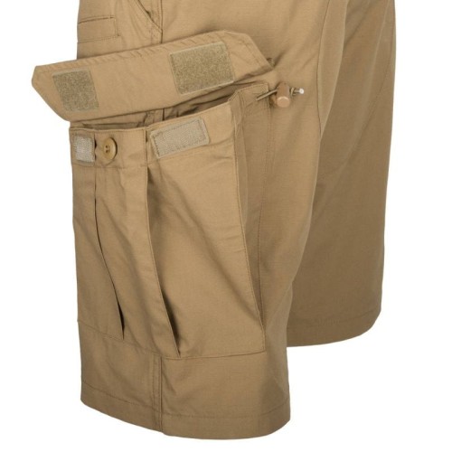 Helikon-Tex spodnie krótkie CPU Polycotton Ripstop Coyote 3 - wędkarskie centrum krokodyl.jpg