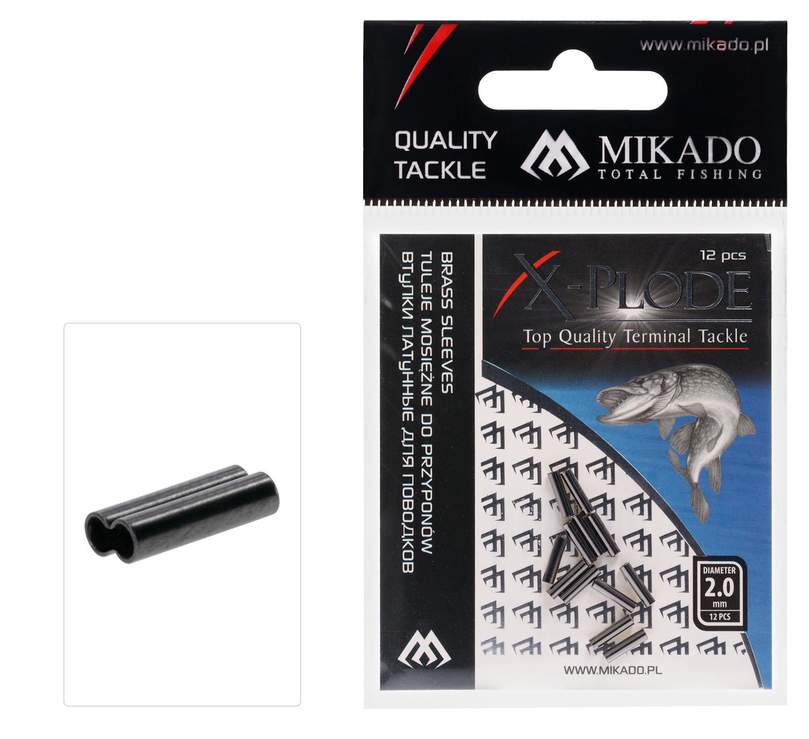 Mikado Tuleja Podwójna 1.5 x 3.2 x 10 mm  