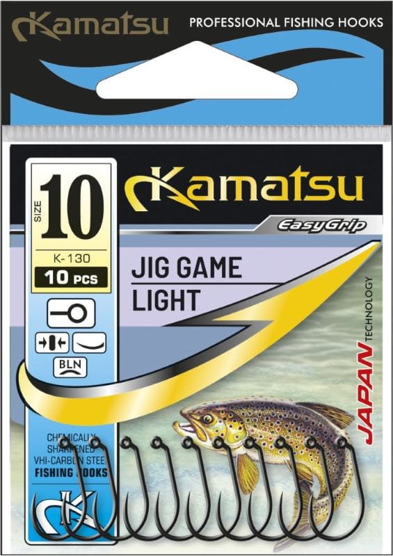 Kamatsu haczyki Jig Game Light - #10/10szt.