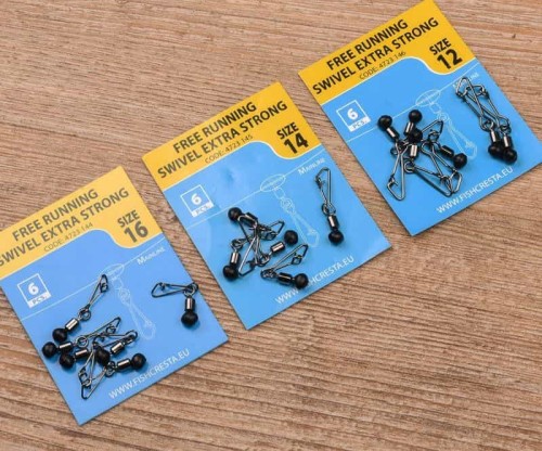 Cresta adapter z krętlikiem Free Running Swivel Extra Strong - wędkarskie centrum krokodyl.jpg