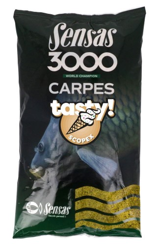 Sensas zanęta 3000 Carp Tasty 1kg - Scopex - wędkarskie centrum krokodyl.jpg