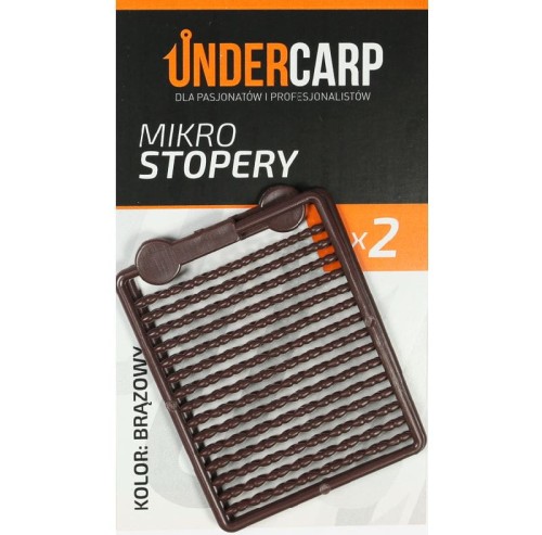 Undercarp stopery Micro - brązowe - wędkarskie centrum krokodyl.jpg