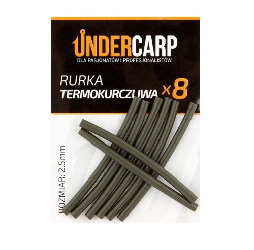 Undercarp rurka termokurczliwa zielona 8szt. - 2,5mm - wędkarskie centrum krokodyl.jpg