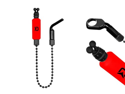 Delphin sygnalizator hanger Rota Chain - czerwony - wędkarskie centrum krokodyl.jpg