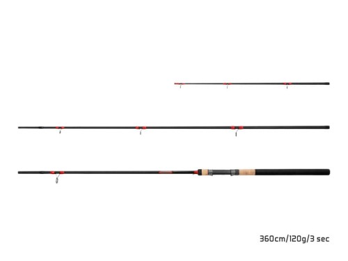 Delphin Wędka Leeder Feeder 3.60m 120g wedkarski sklep krokodyl.jpg