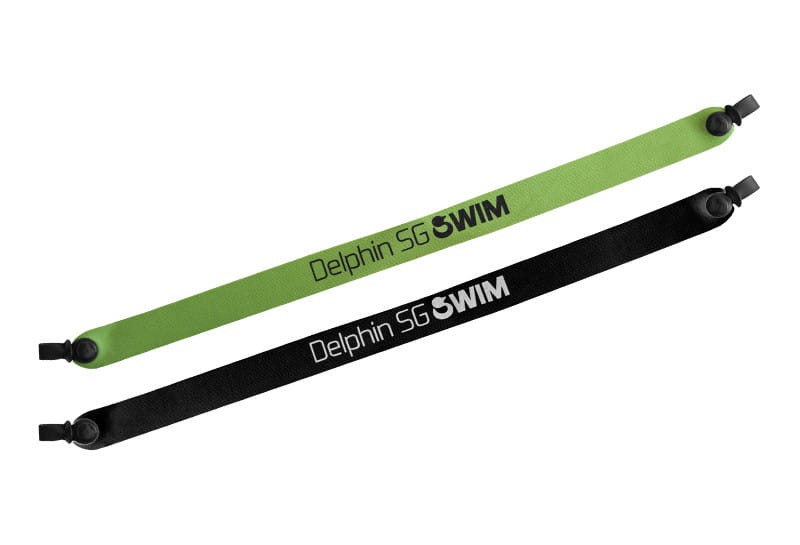 Delphin pasek do okularów - zielony
