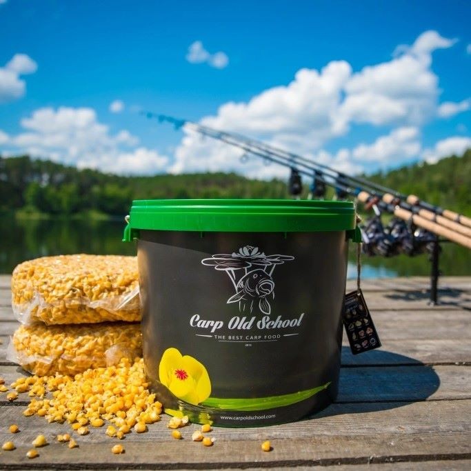 Carp Old School kukurydza - wiadro 10kg - Natural