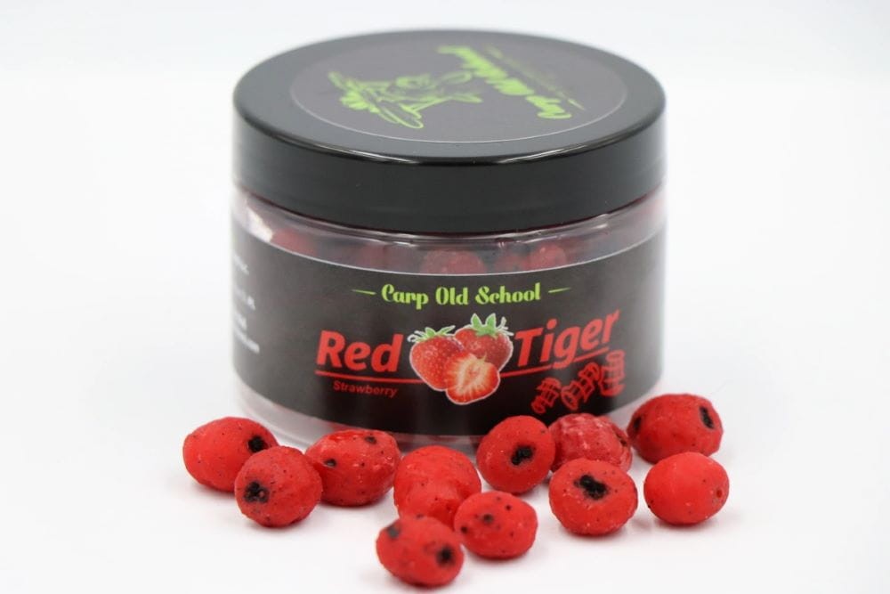 Carp Old School orzech tygrysi hakowy Colored Tiger 150ml - Red Tiger - Truskawka