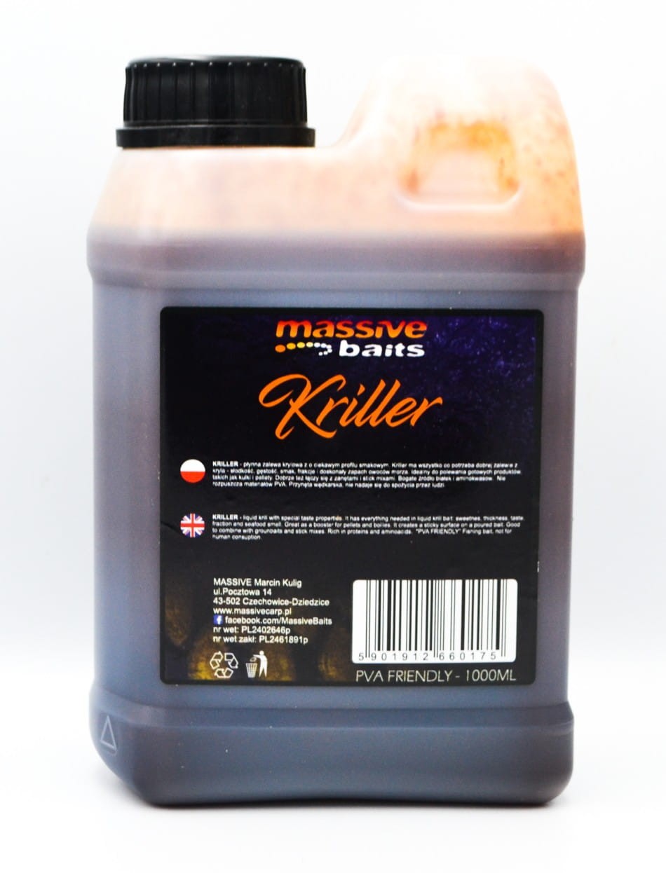 Massive Baits liquid 1000ml - Kriller