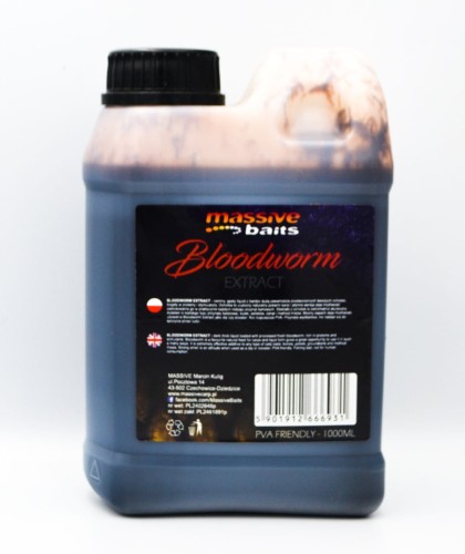 Massive Baits Bloodworm Extract 1000ml wedlkarski sklep krokodyl.jpg