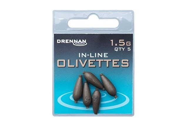 Drennan ciężarki przelotowe z igielitem - 1,5g - 5szt.