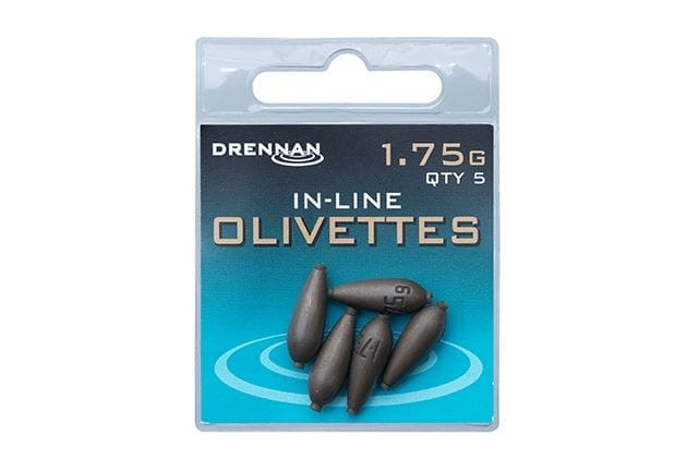 Drennan ciężarki przelotowe z igielitem - 1,75g - 5szt.