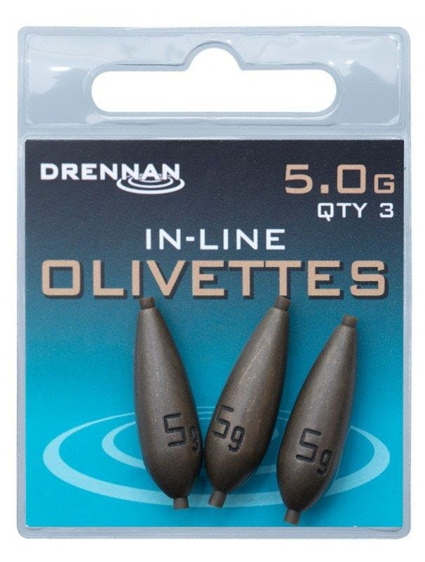 Drennan ciężarki przelotowe z igielitem - 7,5g - 3szt.