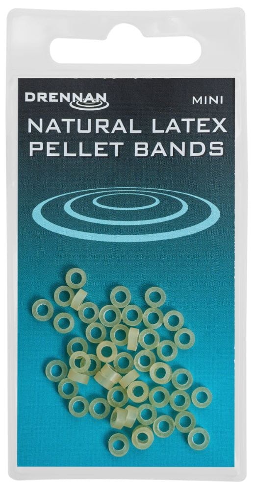 Drennan gumki lateksowe do przynęt Latex Natural Pellet Band 50szt. - Small